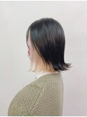 切りっぱなしボブ