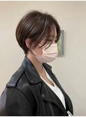 前髪長めの大人美人ショート 【福岡 聖容】