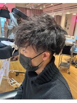 アヴァンス 天王寺店(AVANCE.) MEN'S HAIR 刈り上げマッシュ×スパイラル