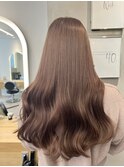 デザインカラーくびれヘア似合わせカット