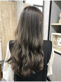 アースカラー/くびれヘア/ハイライト/グレージュ[稲毛/稲毛駅] 