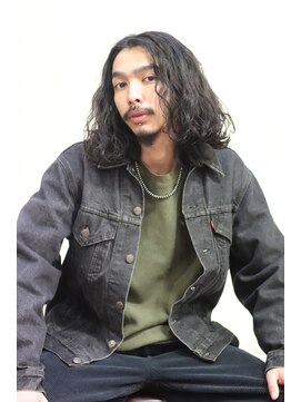 ブークル(boucle) 野暮ったロングスパイラルパーマ