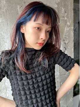 エッセ 大阪梅田茶屋町店(esse) レイヤーカット＋デザインカラー