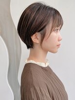 モリオ フロム ロンドン 大宮2号店(morio from London)&nbsp;【なかじま ひびき】ナチュラル前下がりショートボブ
