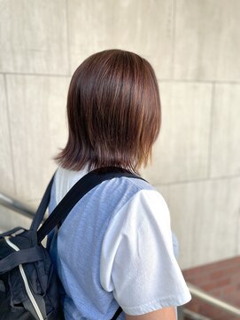 モア 下通店(MORE) アンバーカラーで落ちたブラウンに