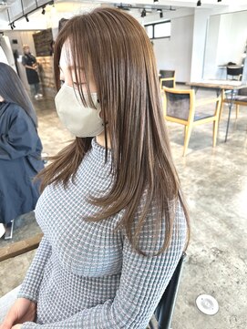 ニュート(Neut ) ベージュカラーブラウンベージュカラーレイヤーカット