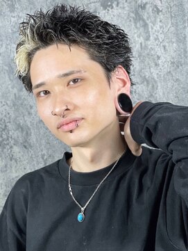 プレミアムバーバー 表参道店(PREMIUM BARBER produce by HIRO GINZA) ダブルカラーショート