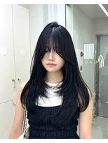 ガガ 心斎橋(GAGA)&nbsp;コリアンブラック×ざくざくレイヤーカット