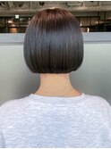 似合わせカット刈り上げボブメルティカラー_ba537051
