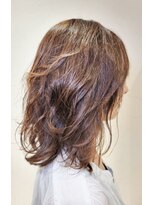 松本平太郎美容室 吉祥寺パートファイブ(PART5)&nbsp;セミディレイヤーウェーブ/30代40代50代60代