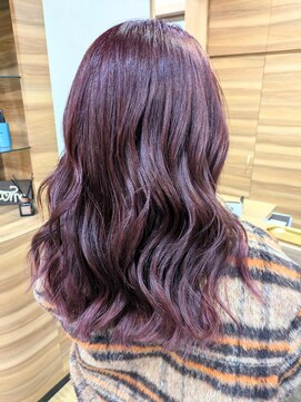 カロ(Caro) レイヤー×ピンクパープル