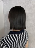 簡単スタイリングパツっと外ハネボブ