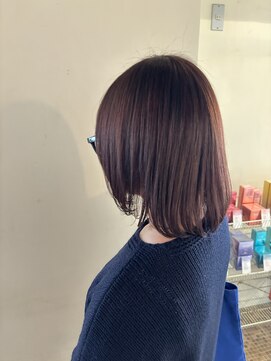 美容室 はなこ パープルカラー