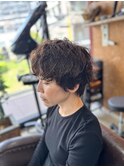 【山本智文】ショートカットデザインパーマ