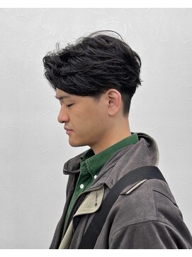 ソソ(soso) フェザーセンターパート/フェザーパーマ/横浜