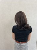 【qumu】レイヤーカット×グレージュ