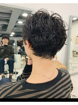 キーチェ 梅田中崎町(keych) レイヤーカット/ウェーブミディアム[中崎町/梅田駅］