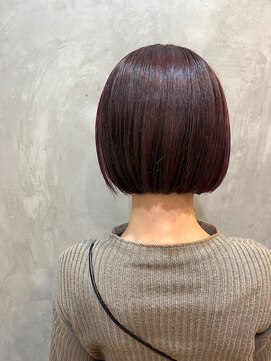 クロ(curro) 刈り上げボブ/収まるボブ