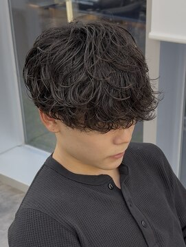 フィフス 仙台(fifth) 仙台シャドウパーママッシュセンターパートルーズパーマゆるめ◯