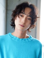 ライラ(Lyla)&nbsp;［salonLyla］men's 無造作質感　リラクウェーブマッシュウルフ