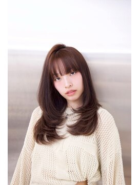 ルーシー 川越(LUCEY) 韓国ヘア/海外風レイヤー/レイヤーカット/ミディアム/髪質改善