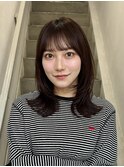 柔らかさ引き立つ王道ミディアムレイヤー