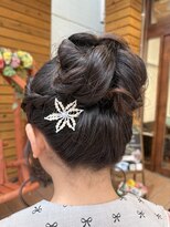 フラワー 六甲道(flower)&nbsp;おひめさまシニヨン