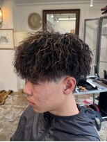 メゾンフォーメン 心斎橋店(Maison for men)&nbsp;ツイストパーマ/ツイストスパイラルパーマ/緩めツイスト