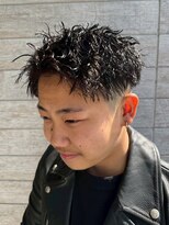 クリーク オブ ヘアー 西原店(CLIQUE of hair)&nbsp;メンズ/ツイストスパイラルパーマ/ツーブロック