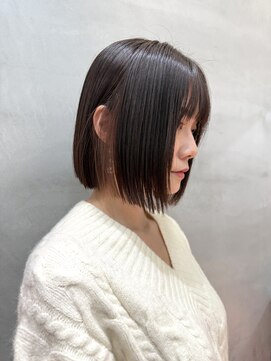 ロンドポレール 北千住(Lond polaire) 韓国/ハイレイヤーカットバタフライカットミニボブレイヤー