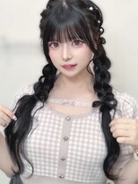 ヘイルジューシー(hail JUICY)&nbsp;編み込みツインアレンジ