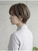 ショート/ボブ/丸み
