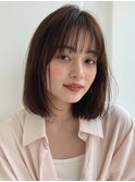ショートボブ髪型20代30代40代50代前髪あり前髪なし面長丸顔越谷