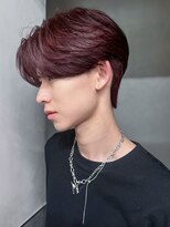 アルバム 銀座(ALBUM GINZA)&nbsp;韓国マッシュフェザーショート刈り上げセンターパート_ba538721