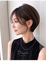ディアー 生駒店(Dear) ショートカットxひし形ショートボブ×前髪あり20代30代40代
