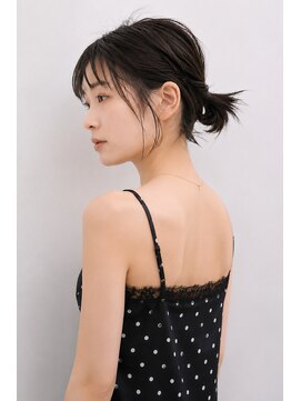 ドロップ(drop) 大人ミニボブ×シースルーバング