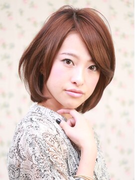 髪質改善と縮毛矯正の専門店 サンティエ(scintiller) ★ナチュラルボブ スタイル★