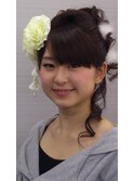 成人式 アップスタイル