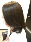 前髪長めナチュラルミディアム