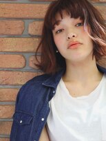 エムスラッシュ 本牧(M.SLASH)&nbsp;【M.SLASH】オシャレ☆短めバングのエアリーミディb