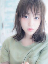 マックスビューティーギンザ(MAXBEAUTY GINZA)　&nbsp;【MAXBEAUTY☆シースルー◎ミディアムヘア】