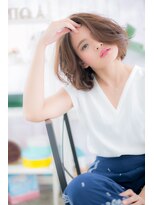 ミック 日暮里店(miq)&nbsp;毛流れ自在に…色っぽミディアムb