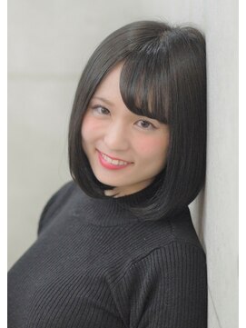 ベルナ(BELUNA) 黒髪2ｗａｙワンレンボブ☆1