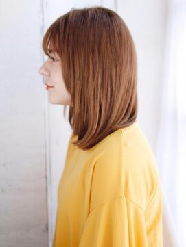 ウル 吉祥寺(ulu) 透け感バングのワンカールスタイル