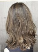 アッシュ×プラチナベージュ×ヌーディブラウン【粋lima銀座店】