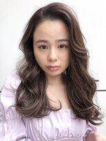 アイティー バイ アルバム 浦和店(IT by ALBUM) ラフウェーブ_ココアブラウンフリンジウェーブ_47233