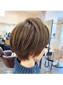 アシメ大人ショート