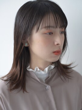 ヘアメイク エイト キリシマ(hair make No.8 kirishima) くびれミディ×オレンジメイク・instagram @no8_doc_shinichi