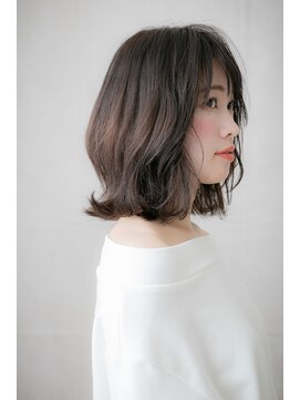 カバーヘア ブリス 川口(COVER HAIR bliss) シースルー前髪大人可愛い黒髪くびれヘア305Z川口30代40代50代