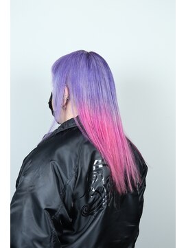 クリップ ジョイント ゴッド(CLIP JOINT GOD) パープル×ピンク グラデーション